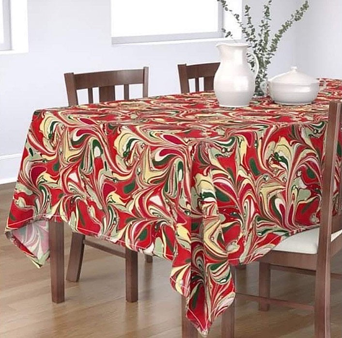 Noelle Rectangular Tablecloth MADE TO ORDER