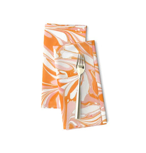 Apricot Table Napkin Set MADE TO ORDER