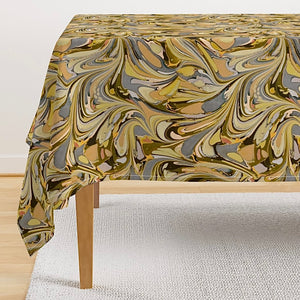 Marigold Mambo Rectangular Tablecloth MADE TO ORDER