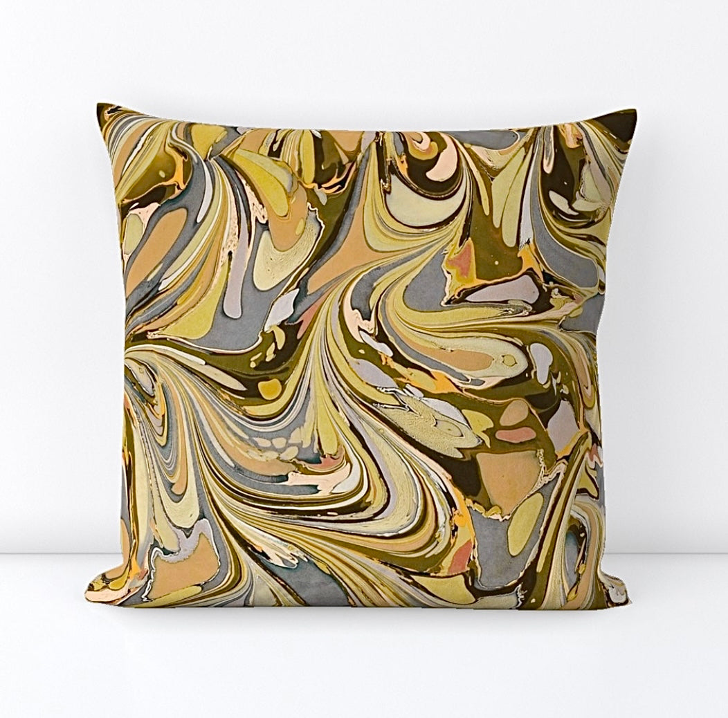 Marigold Mambo Throw Pillow Cover MADE TO ORDER