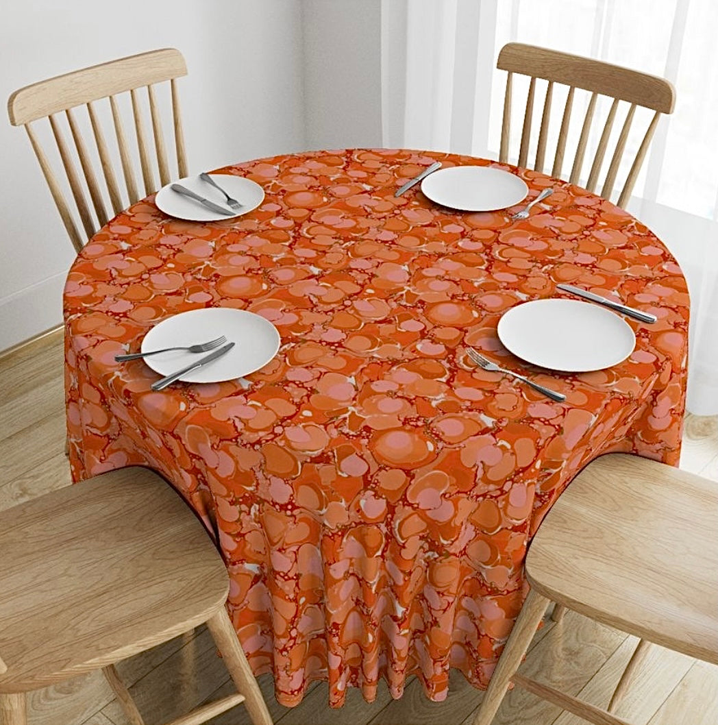 Citrus Slice Round Tablecloth MADE TO ORDER