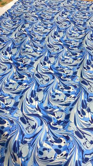 Sapphire Fabric by the Yard