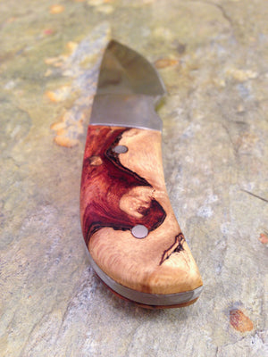 Small Hunting Knife 001 (rosewood) - No One Alike