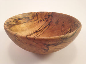 Turned Bowl (Spalted Birch) - No One Alike