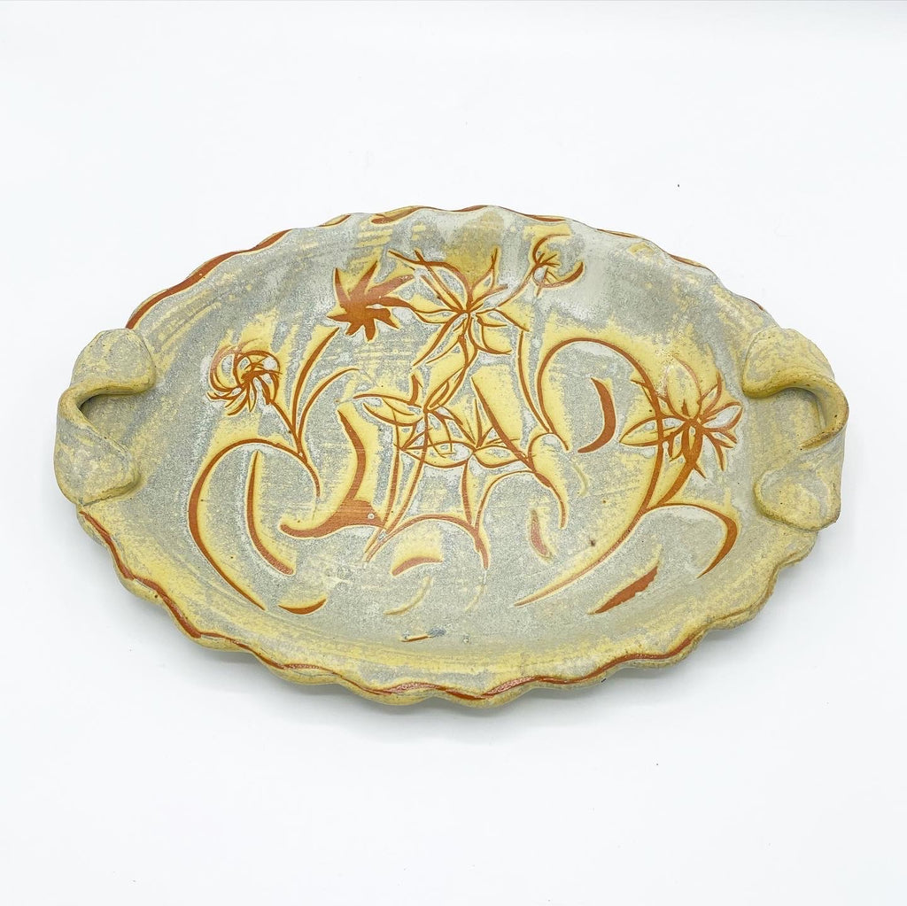 Golden Prairie Serving Platter - No One Alike