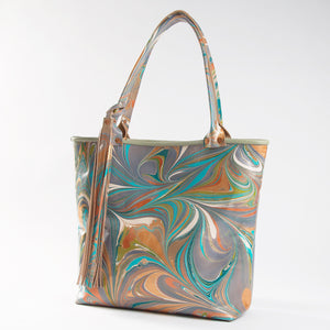 Teal Day Dream Small Tote - No One Alike