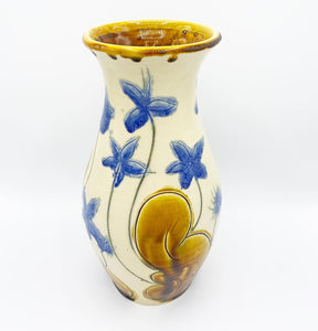 Salt Fired Vase Amber - No One Alike