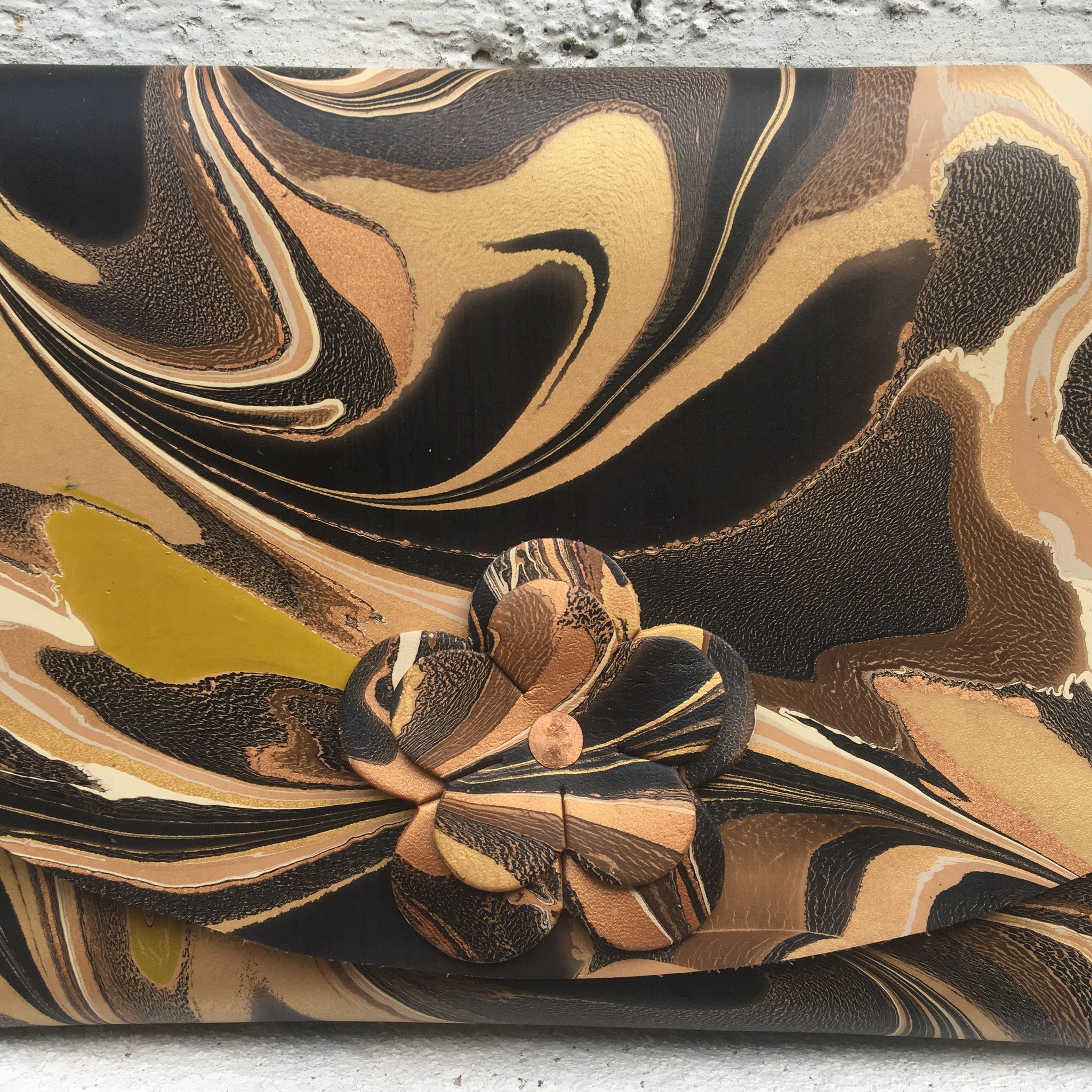 Golden Granite 2 Curved Floral Hardback - No One Alike