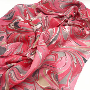 Misty Rose Large Silk Wrap - No One Alike