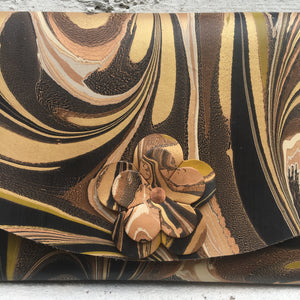 Golden Granite Curved Floral Hardback - No One Alike
