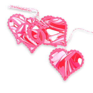 Candy Shop Heart Tag Set