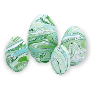 Misty Jade Nesting Egg Set