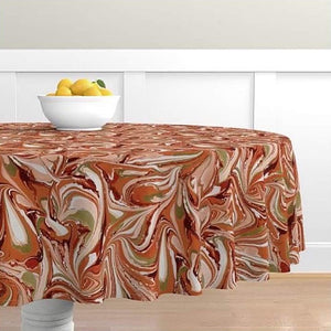Gorgeous Gourd Round Tablecloth MADE TO ORDER