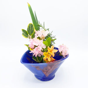 Oval Burton Red Ikebana - No One Alike