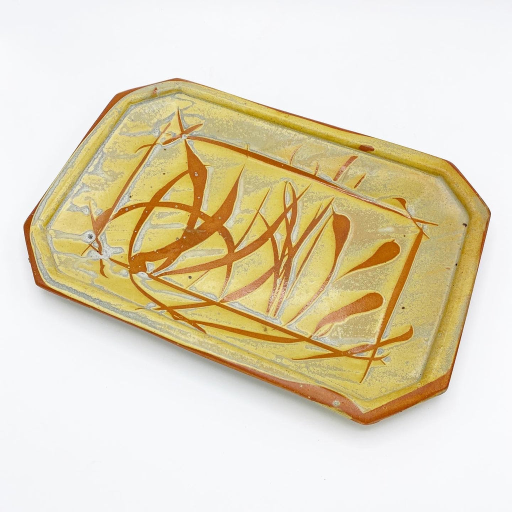 Golden Prairie Serving Platter - No One Alike
