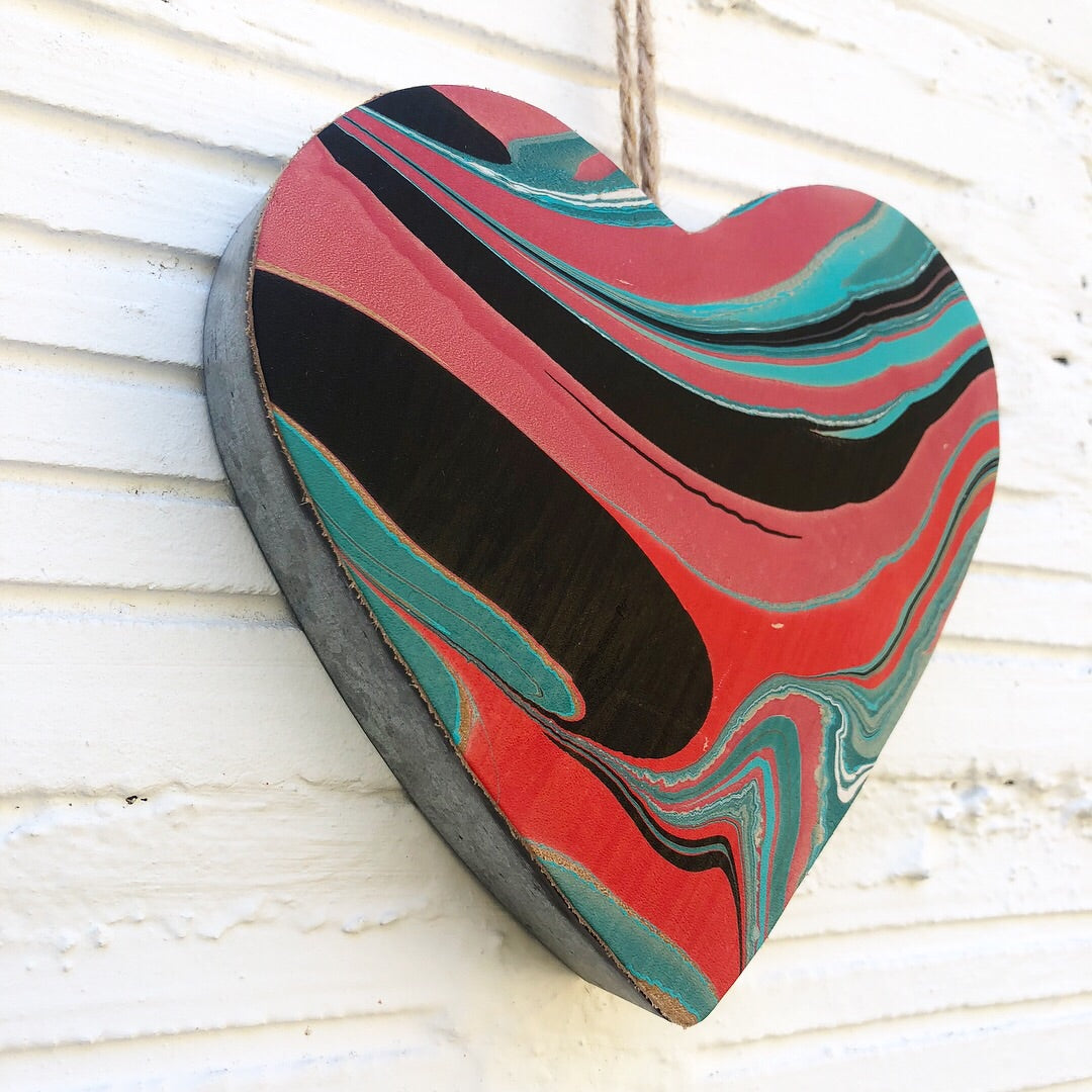 Malibu Leather Heart - No One Alike