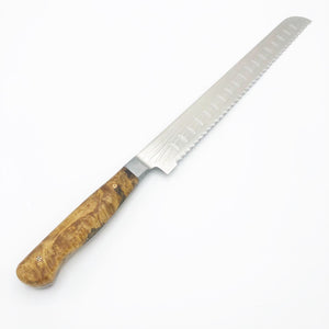 Spalted Maple Bread Knife 004 - No One Alike