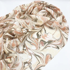 Sandstone Large Silk Wrap - No One Alike