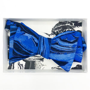 Sapphire Bow Tie - No One Alike