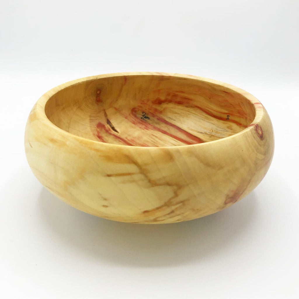 Flaming Box Elder Bowl - No One Alike