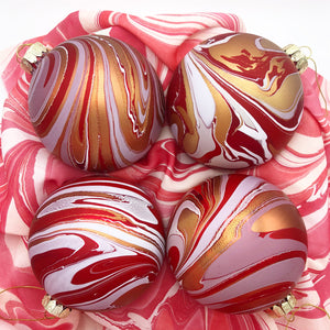 Peppermint Ornament Set - No One Alike