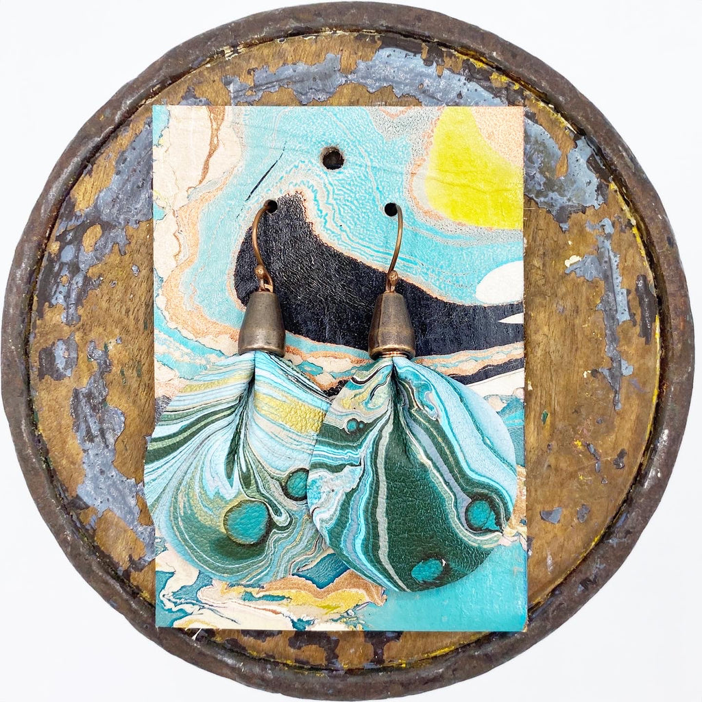 Daydream Gathered Earrings - No One Alike