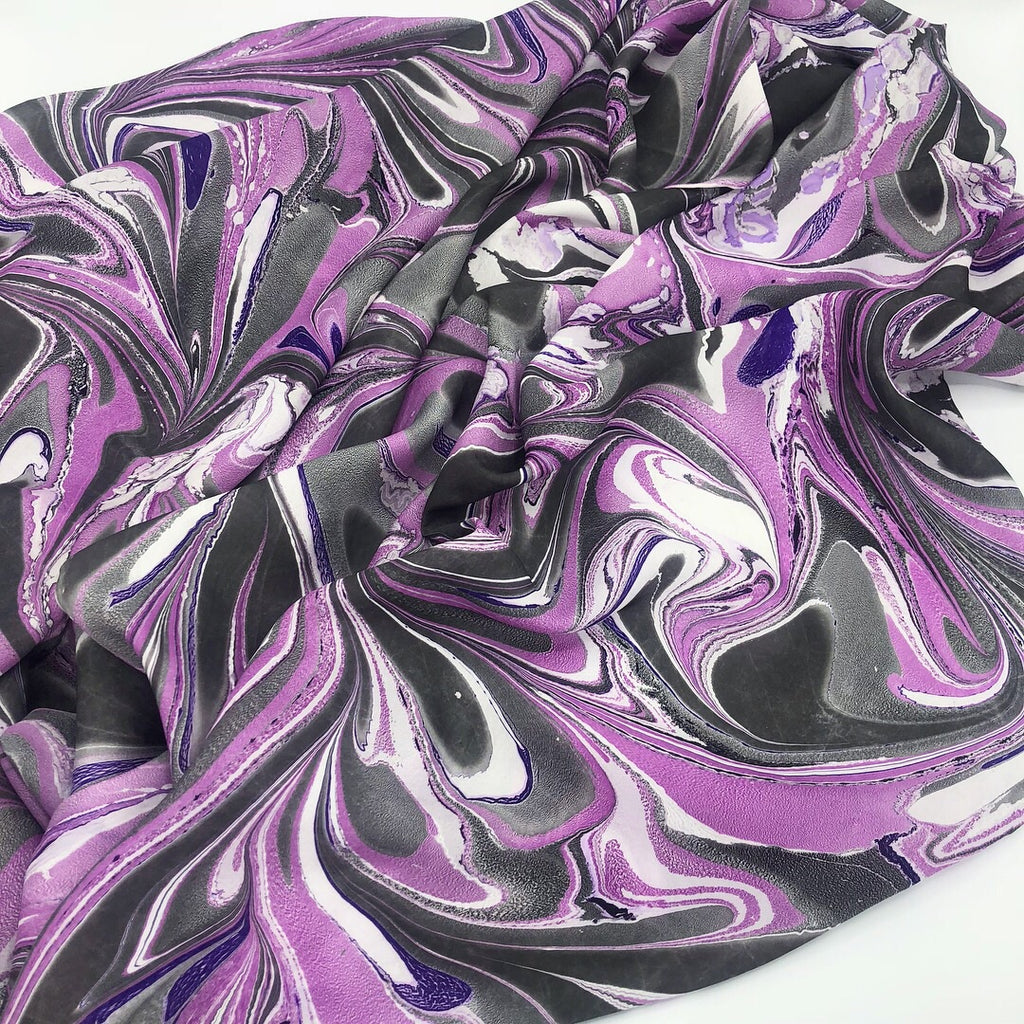 Violet Diva Large Silk Wrap - No One Alike