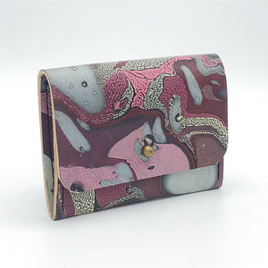 Frosted Mauve Card Holder - No One Alike