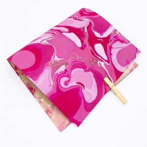 Pink Pop Medium Leather Sheet