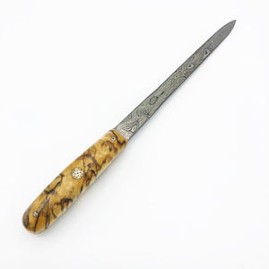 Spalted Maple Letter Opener - No One Alike