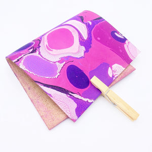 Cotton Candy Small Leather Sheet