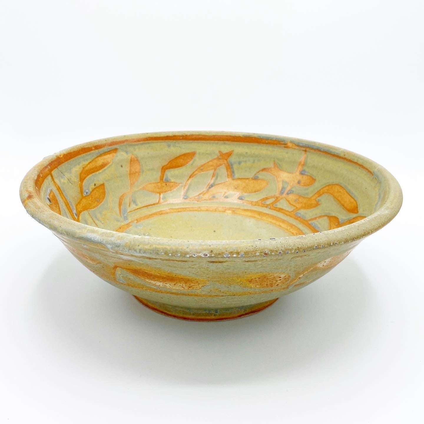 Golden Prairie Serving Bowl Two - No One Alike