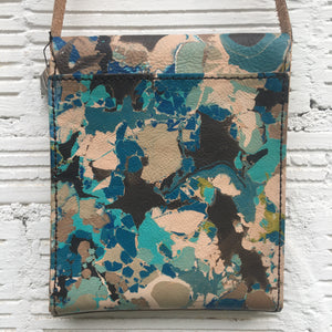 Black & Blue Dotted Cross Body - No One Alike