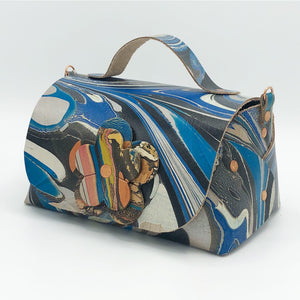 Galactic Blue Mini Satchel - No One Alike