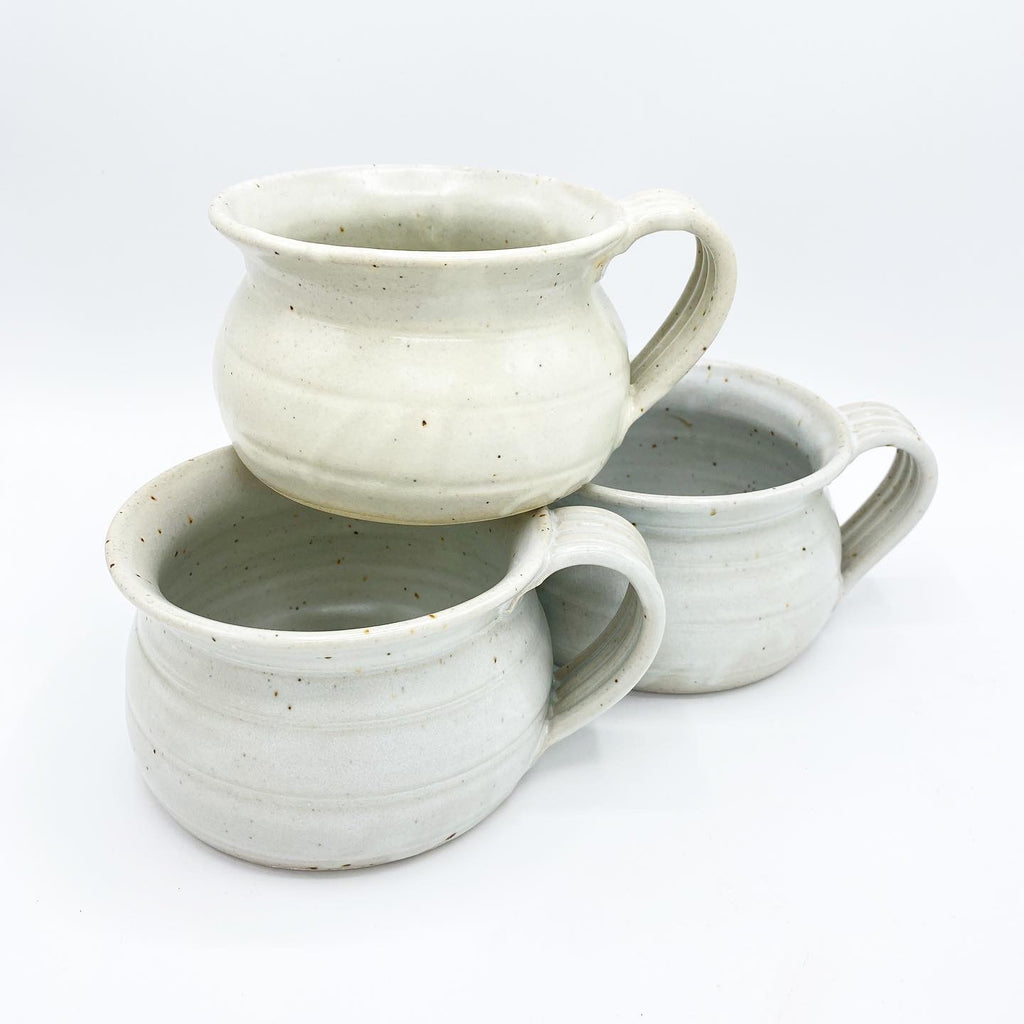 Meloy White Soup Mug - No One Alike
