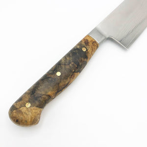 Buck Eye Burl Santoku 007 - No One Alike