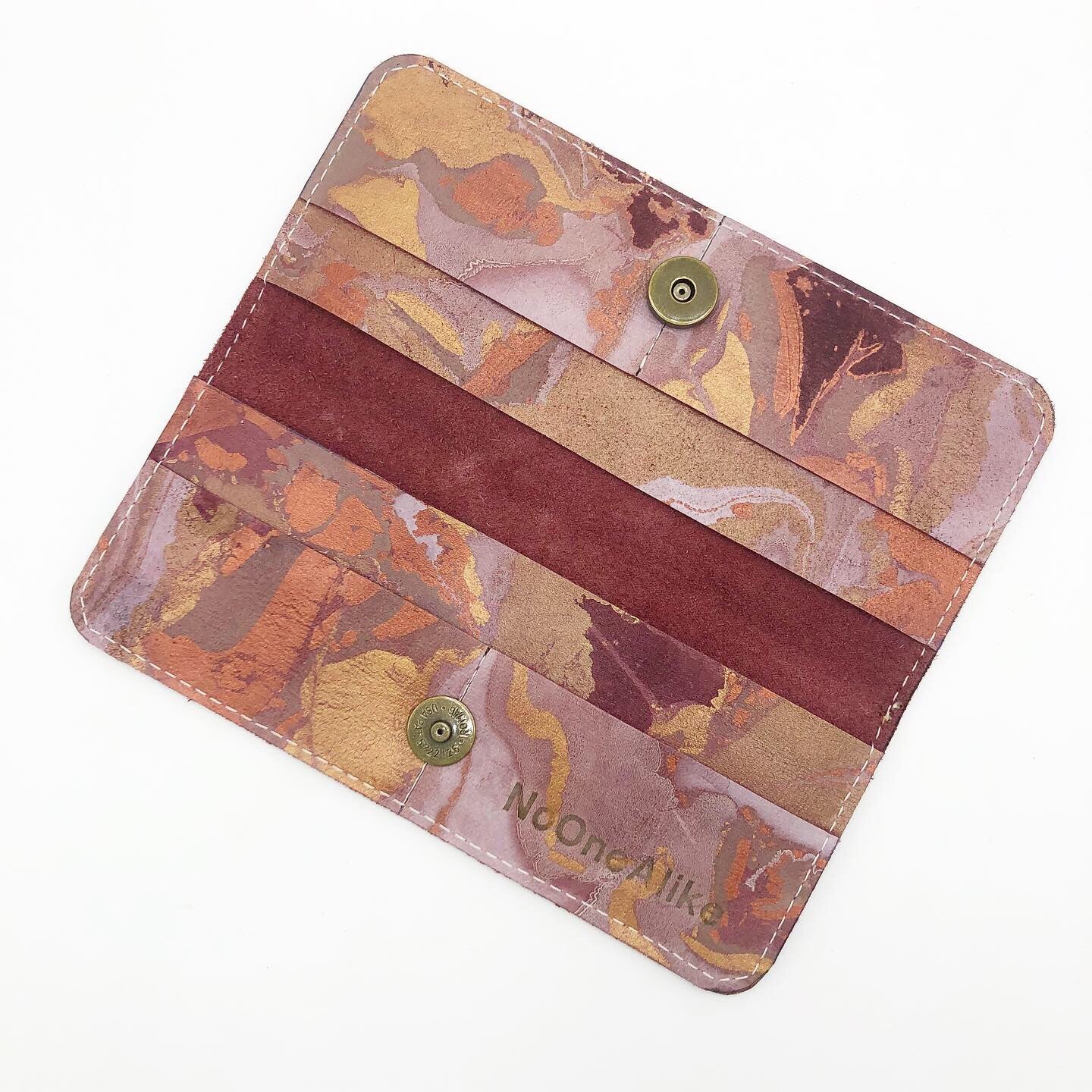 Cranberry Glow Wallet - No One Alike