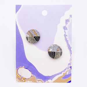 Coconut Milk Accent Earrings