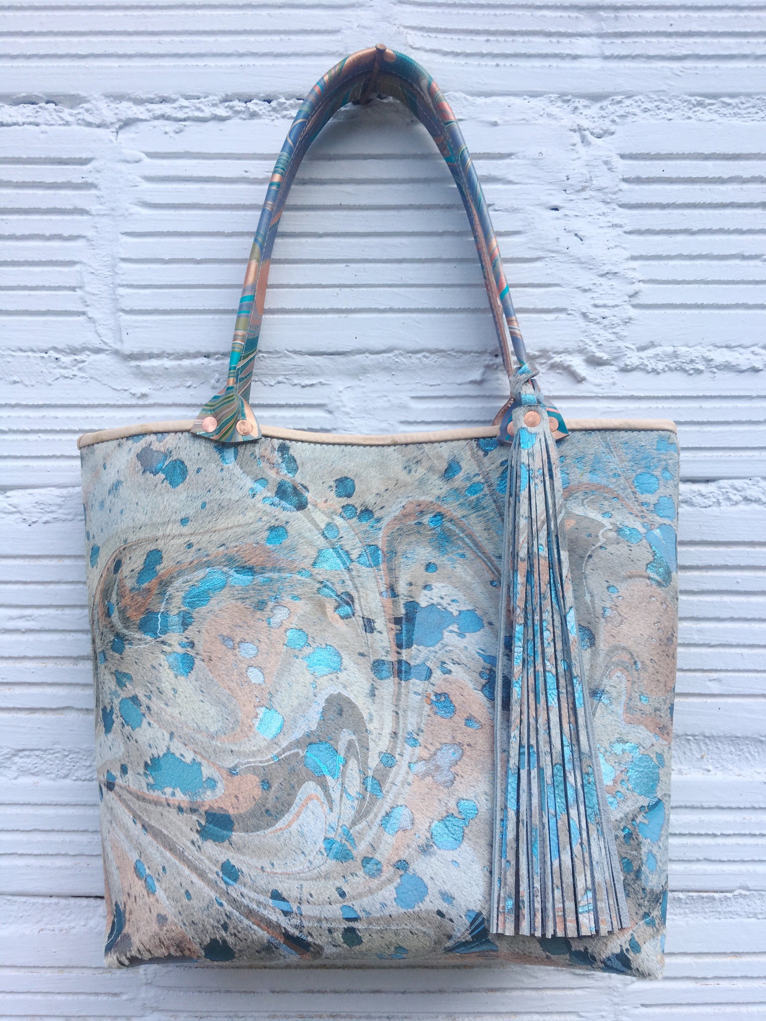 Angelic Hair On Hide Small Tote - No One Alike