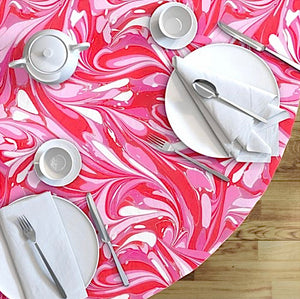 Candy Shop Round Tablecloth MADE TO ORDER